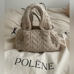 Polene Numero Neuf Mini Merino Wool Ecru